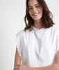 Picture of MOUNIA ECRU EMBROIDERED DRESS